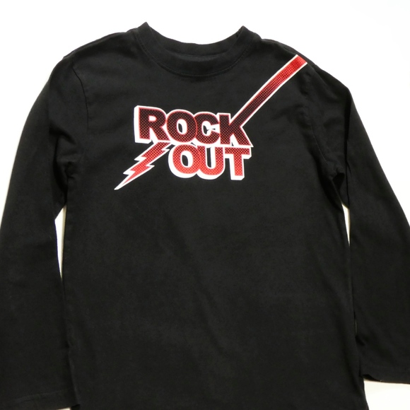 👦CHILDREN'S PLACE Rock Out Long Sleeve T-Shirt - Picture 2 of 4